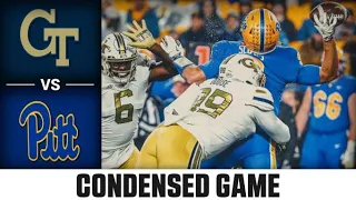 Georgia Tech vs. Pitt Condensed Game | 2022 ACC Football