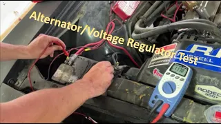 Diagnosing a Faulty Alternator and Voltage Regulator with a Multimeter