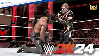 R-Truth VS Stardust - WWE 2k24 - PS5 Gameplay