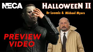 NECA Ultimate Halloween II 2-Pack Preview Video