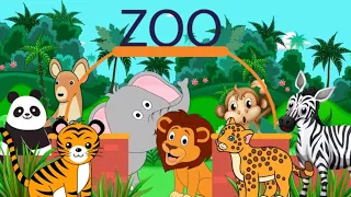 Animal Sounds Song for Children | Let's Go To The Farm & Zoo Song | Kids Learning Videos