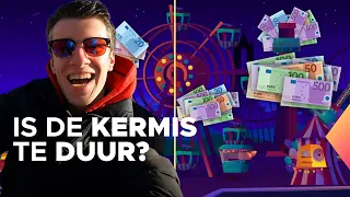 Ruim twee op de drie bezoekers vindt de kermis te duur