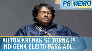 Ailton Krenak é eleito para Academia Brasileira de Letras | Primeiro Impacto (06/10/23)