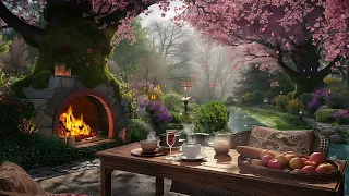 Soothing Jazz Instrumental Music Calm Your Anxiety and Relaxing at Fairy Garden Ambience 🌸