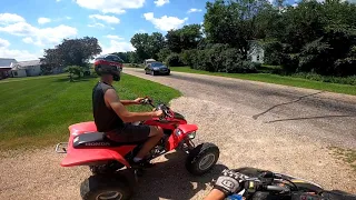 Trail Riding with Sport Quads!