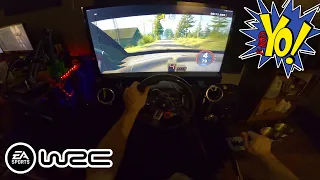 Finland Rally in the NEW EA WRC '23! | First Person SIM Racing
