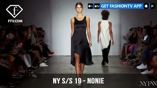 Nonie New York Fashion Week Spring/Summer 2019  | FashionTV | FTV
