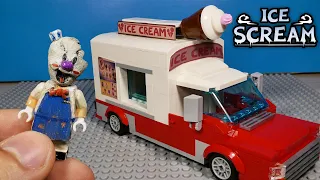 How to Build Ice Scream Truck / Step by step LEGO Tutorial / Horror Game Ice Screm