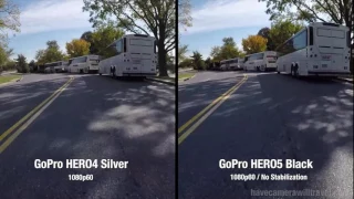 GoPro HERO5 Black vs HERO4 Silver Video