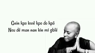 Angelique Kidjo - We are one (lyrics)