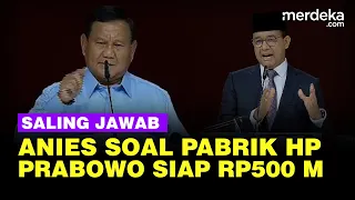 Anies Bahas Bangun Pabrik HP, Prabowo 'Gampang' Cuma Modal Rp500 Miliar