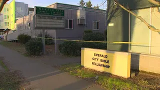 Police search for shooting suspect after man killed at church in Seattle's Rainier Valley