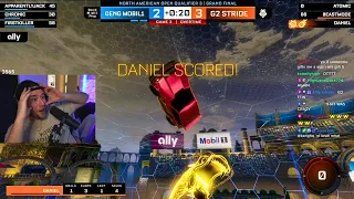 Daniel hits the most mechanical shot in RLCS history