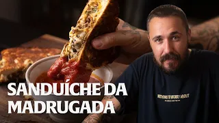 SANDUICHE DE CARNE COM MOLHO PICANTE!