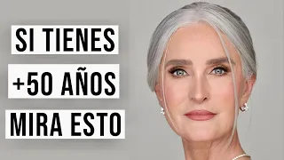 12 Trucos de MAQUILLAJE para MUJERES de 50 60 70 80 ✨