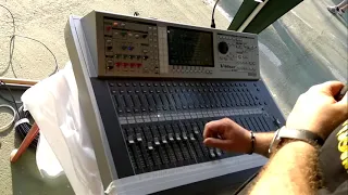 Roland M400 digital mixing console Sound Check