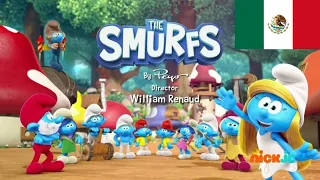 The Smurfs Los Pitufos (2021) intro Theme Song Opening in Latin Spanish/Español Latino Nick Jr. 2023