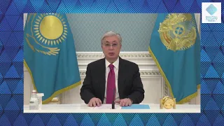 Translating the President of Kazakhstan Tokayev at Digital Almaty 2021 Forum. Перевод Президента
