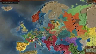 Europa Universalis 4 AI Timelapse - Extended Timeline + ССС Mods 2-5000