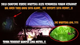 SOLO CAMPING HOROR: TENDA DISERET SOSOK MAHKLUK HUTAN ~ ANEH MUNCUL MUSTIKA DI BAWAH POHON KERAMAT