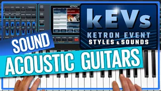 Ketron Event - New Sounds ACOUSTIC  GUITARS  sbk - kEVs