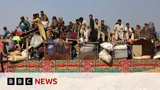 Pakistan starts to arrest Afghanistan refugees - BBC News