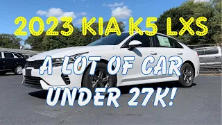 2023 Kia K5 LXS - A lot for under 27k!