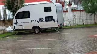 NK KARAVAN SU ALDI. İZLEMEDEN KARAVAN ALMAYIN...