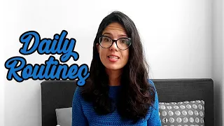 VOCABULÁRIO EM INGLÊS | DAILY ROUTINE | ROTINA DIÁRIA