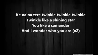 Twinkle Twinkle Bilal Saeed Feat Young Desi Lyrics