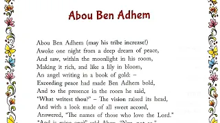 Abou Ben Adhem Poem Explanation In Hindi | By Leigh Hunt | Ratnasagar | Focus English Class 7