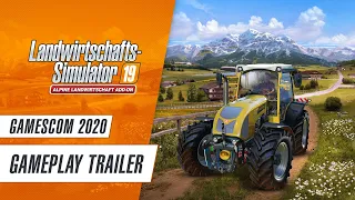 [gamescom 2020] Landwirtschafts-Simulator 19 Alpine Landwirtschaft Add-On - Gameplay Trailer