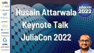 Keynote: Modeling and Simulation to Guide Dose... | Husain Attarwala (Moderna) | JuliaCon 2022