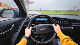 2023 KIA NIRO Hybrid - POV Test Drive (4K)