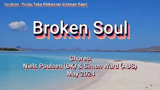 Broken Soul Line Dance | Improver | Choreo:Niels Poulsen (DK) & Simon Ward (AUS) - May 2024