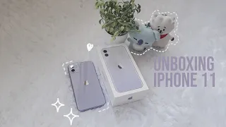 Unboxing Iphone 11 - Purple