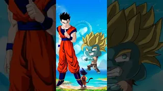 gohan vs Gumball who is strongest #dbz #dbs #anime #goku