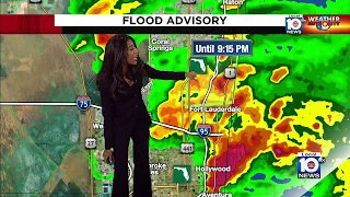 Flood watch remains in effect as pounding rain continues hitting South Florida