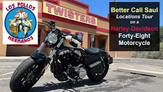 Better Call Saul Locations on a Harley-Davidson 48 • Raw Sound • Long Version • #6