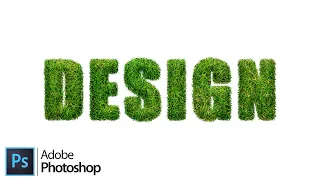 How to Create a Grass Text Effect in Adobe Photoshop