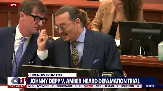 Johnny Depp lawyer confronts Amber Heard expert on finger injury testimony | LiveNOW from FOX