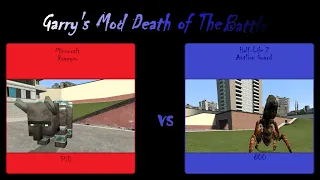 Garry's Mod Death of The Battle part 60: Ravager vs Antlion Guard