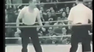 Бой китайских мастеров ушу Тайцзицюань vs  Белый журавль 1954