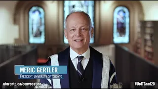 A Fall Convocation message from President Gertler