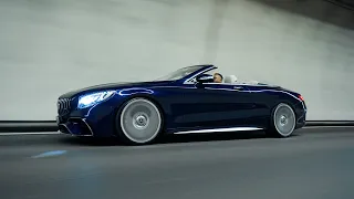 Midnight Rider | S63 AMG Convertible | 4K