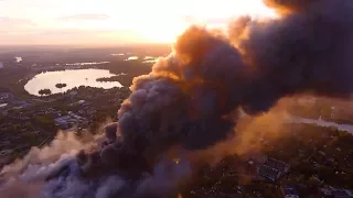 Пожар в Синдике 08.10.2017