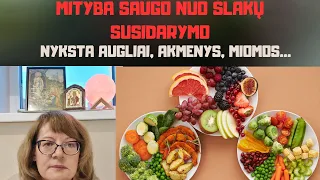 Mityba saugo nuo šlakų susidarymo: auglių, miomų, akmenų...