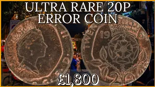 Ultra Rare 20p Error Coin worth £1,800