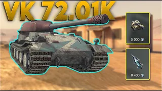 WOTB | VK 72.01K IS GETTING 750 DAMAGE! 8.9