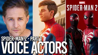 MARVEL'S SPIDER-MAN 2  (2023) Voice Actors! - Part 1